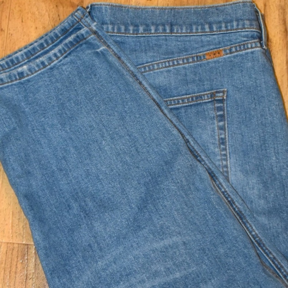 AYR The Knockout‎ Jeans Women 33 Blue Excellent Barrel Leg High-Rise